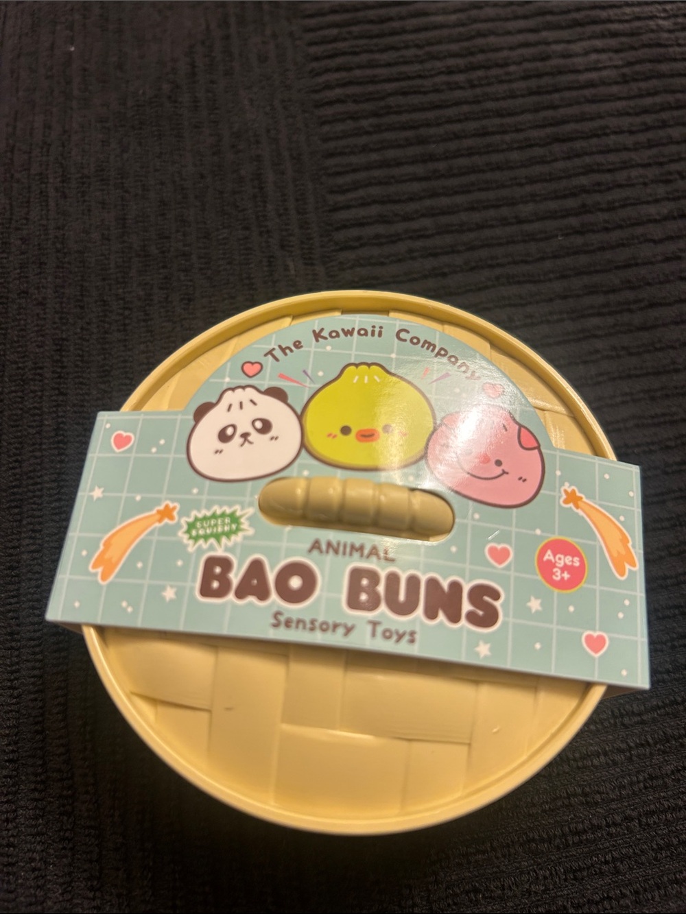 Yellow Bao Buns Sensory Toy